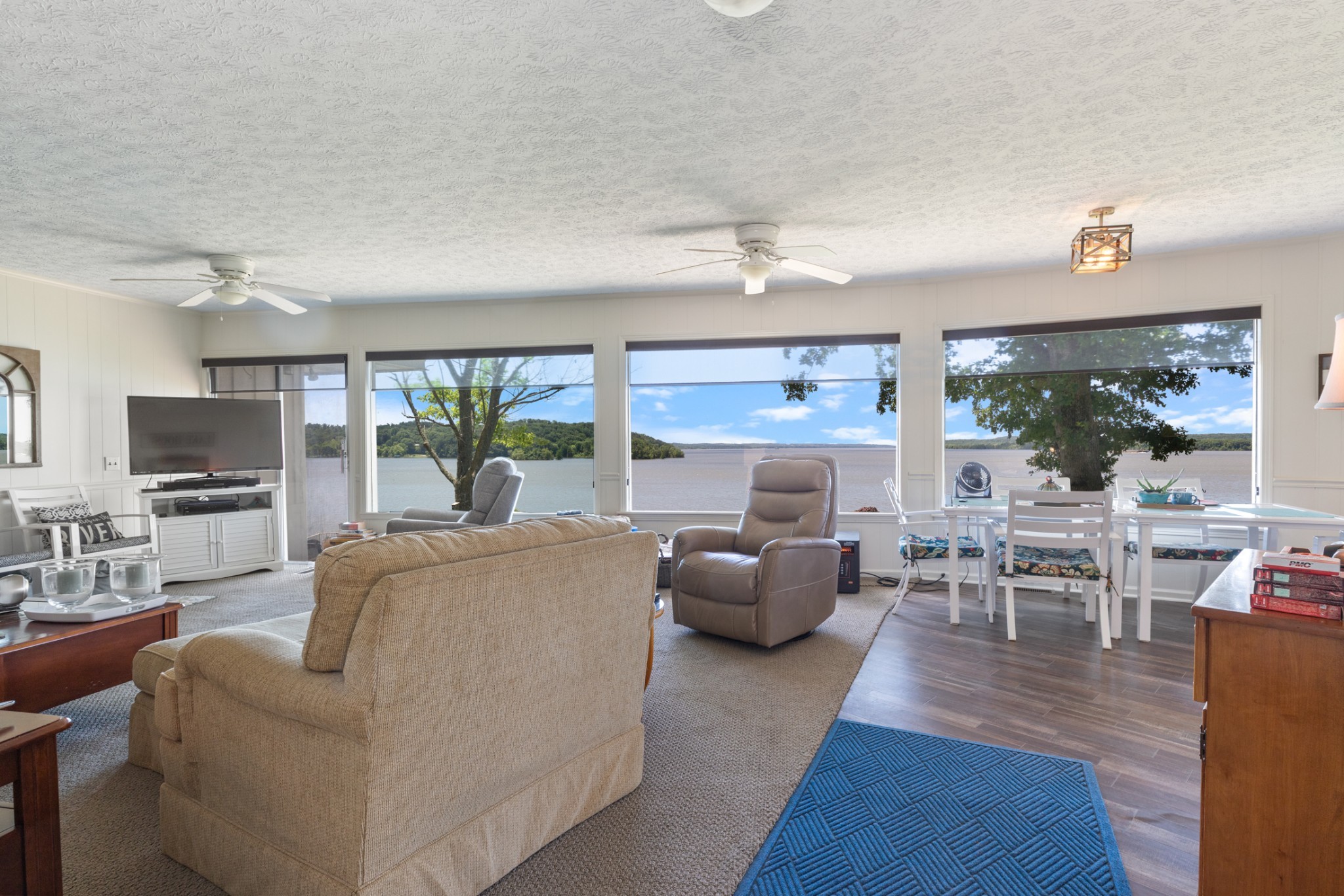 440 Bluff Point Lane Waverly, TN 37185 - Photo 8 of 97 a living room with fireplace furniture and a large window