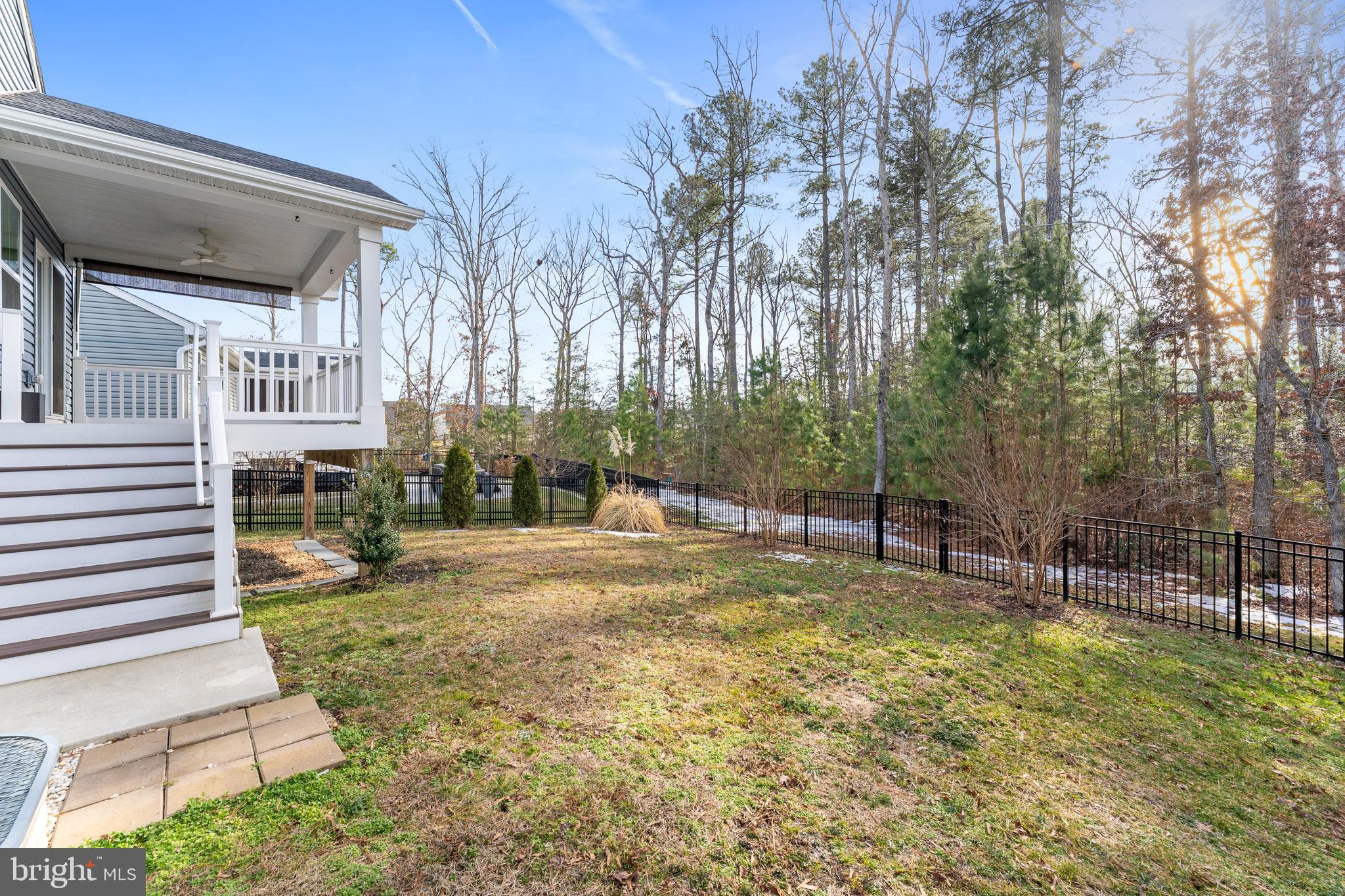 18332 Signature Way Ruther Glen, VA 22546 - Photo 46 of 50 a view of a backyard with a tree