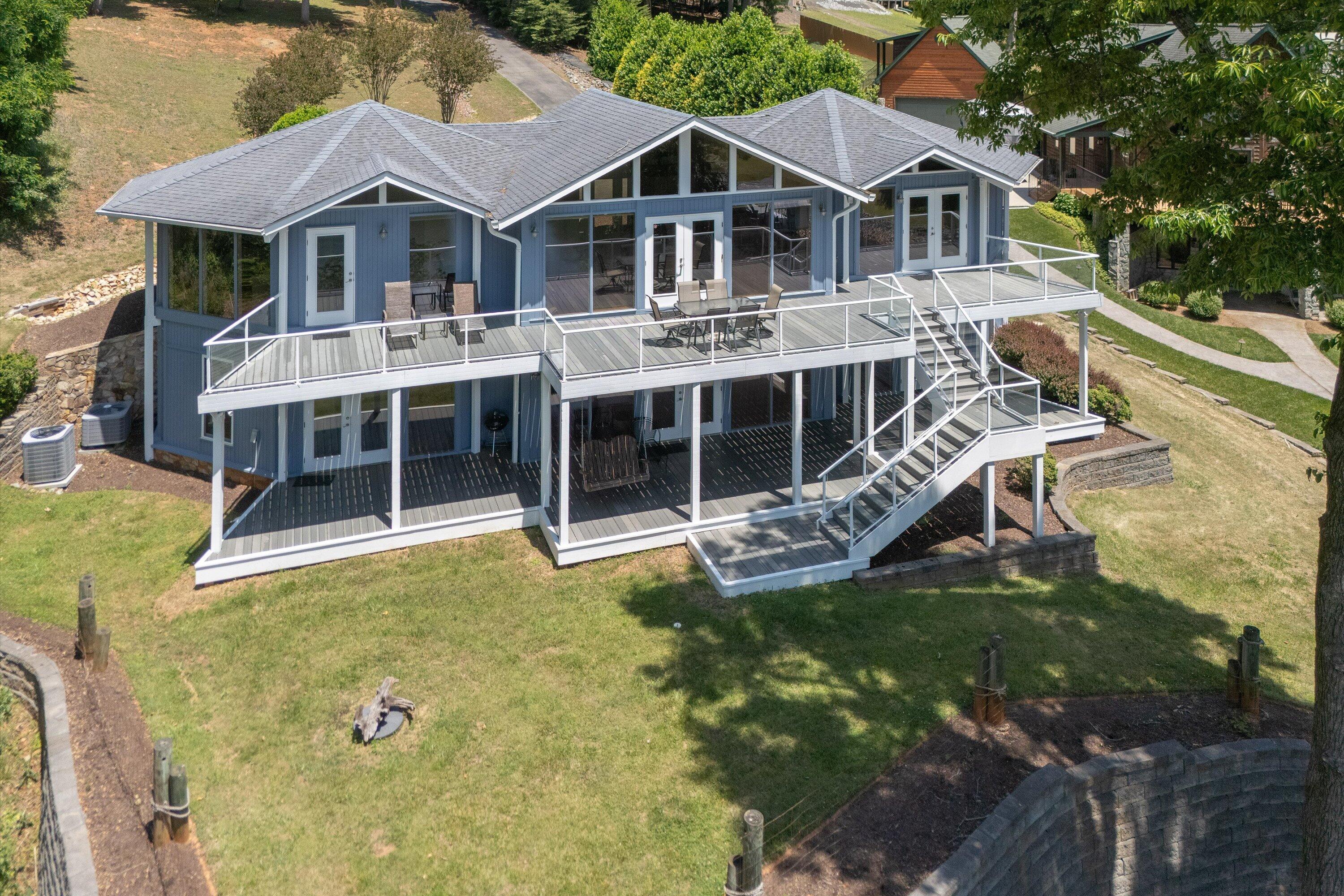 207 Winding Way Union Hall, VA 24176 - Photo 47 of 60 a front view of a house with a yard