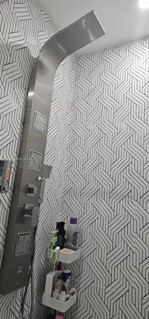 a bathroom with a sink