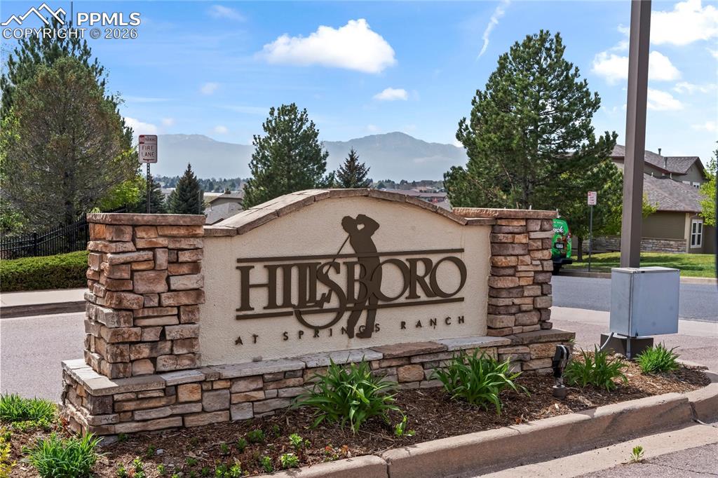 3976 Riviera Grove, Unit 203 Colorado Springs, CO 80922 - Photo 42 of 45 a sign on the side of a building