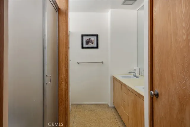 a backyard of a house with outdoor seating