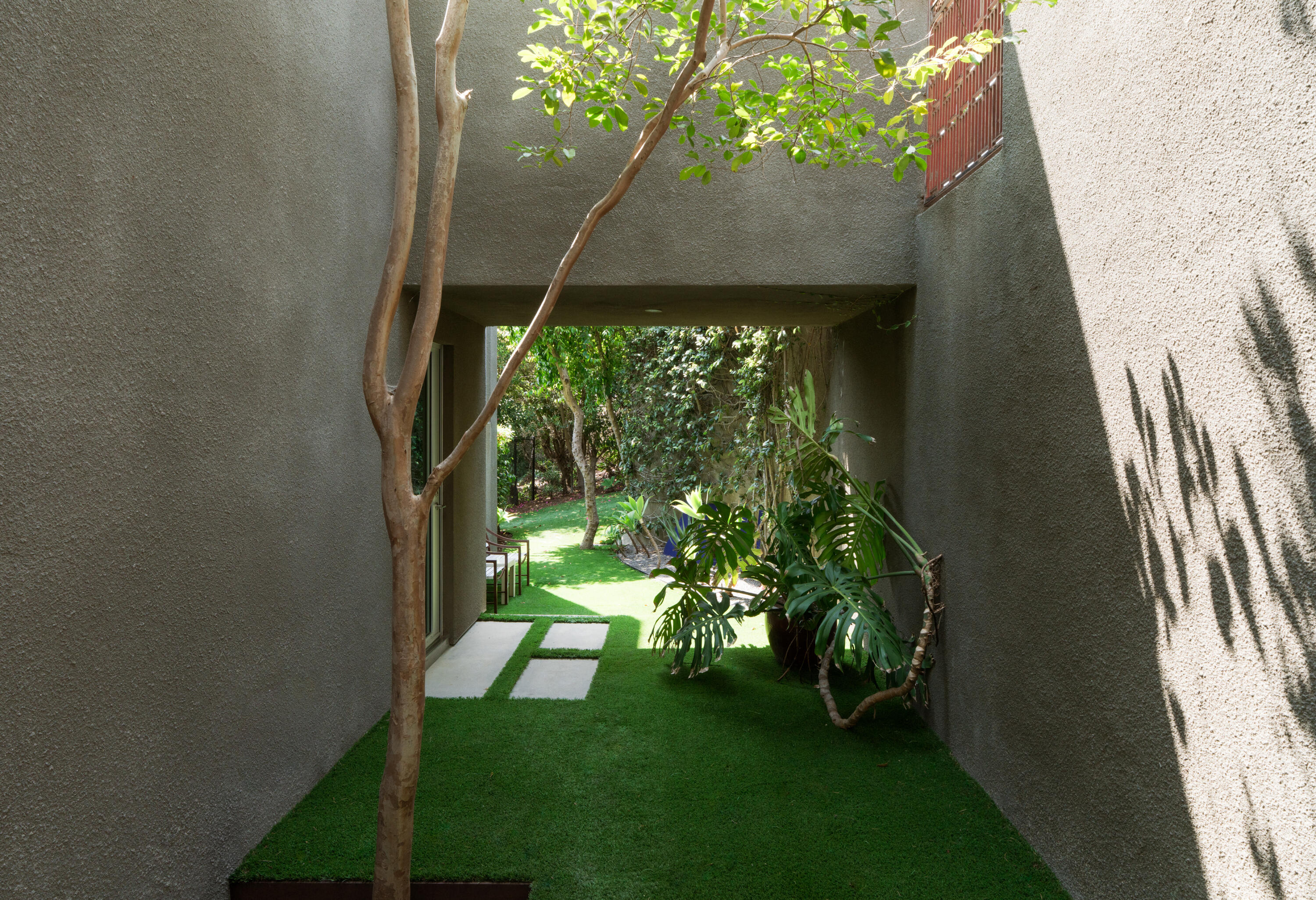 1944 Eucalyptus Hill Road Santa Barbara, CA 93108 - Photo 19 of 38 a view of yard from a window