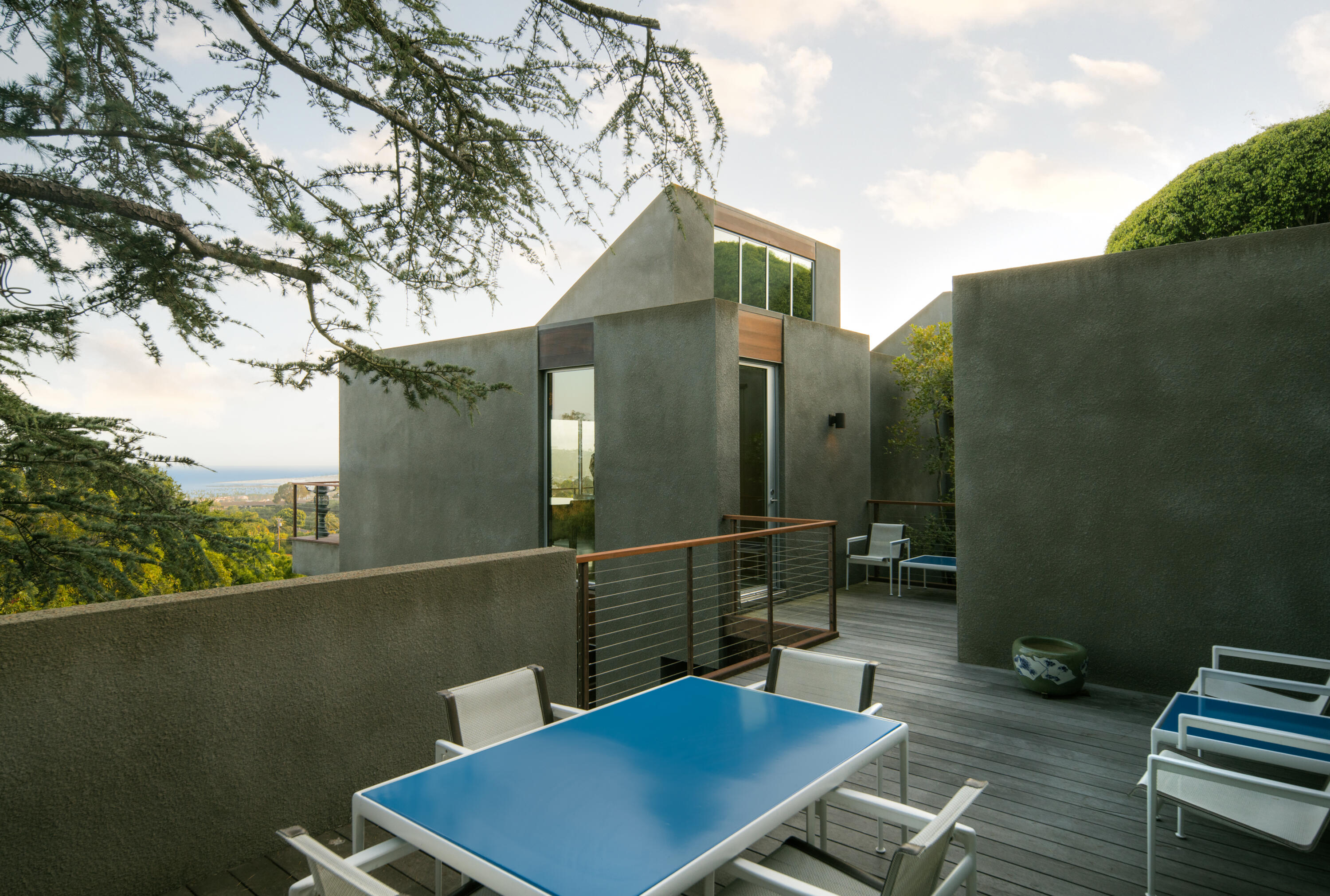 1944 Eucalyptus Hill Road Santa Barbara, CA 93108 - Photo 28 of 38 a view of a chairs and table in patio