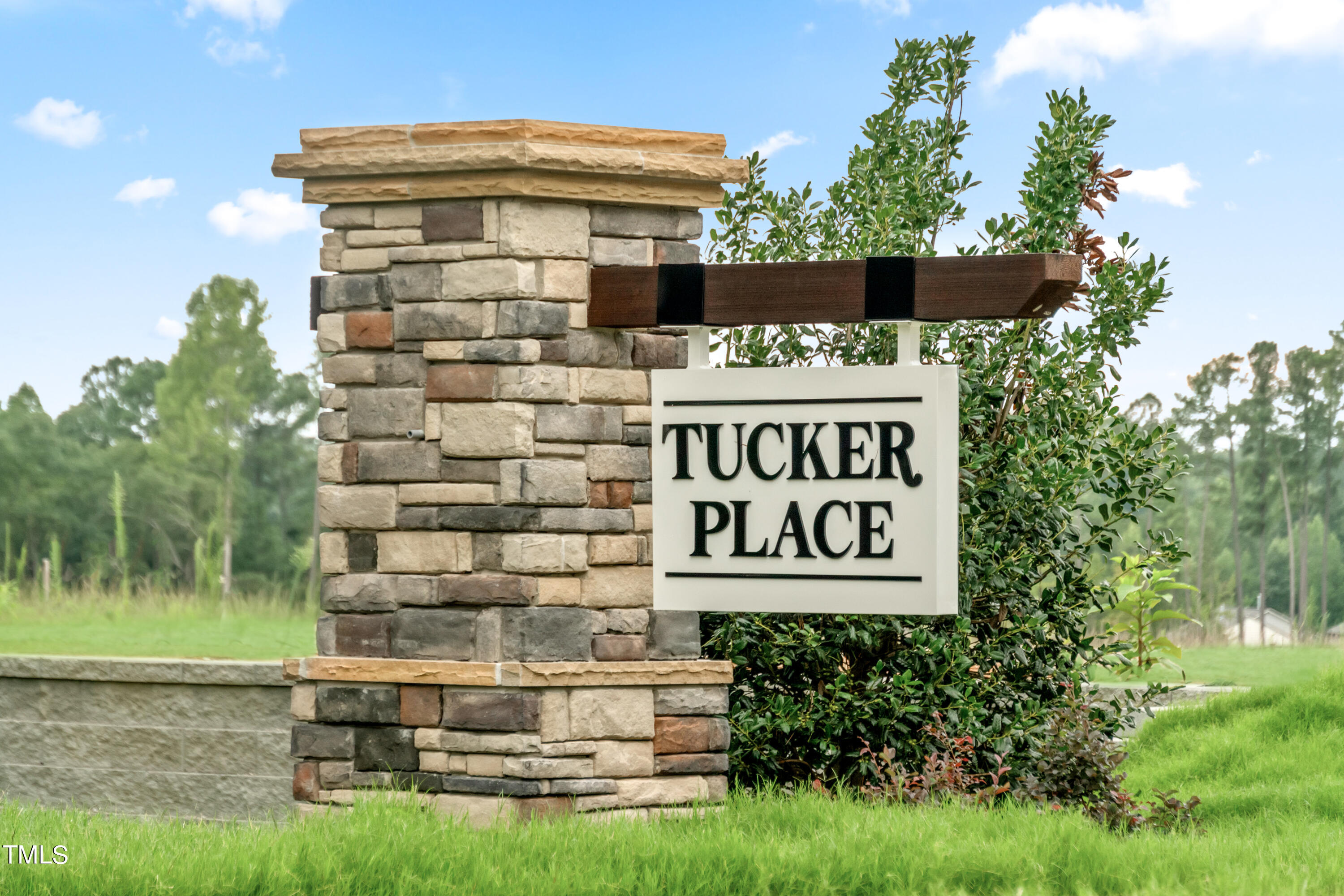 2705 Princess Tree Drive Raleigh, NC 27616 - Photo 25 of 25 Tucker Place Entry Monument