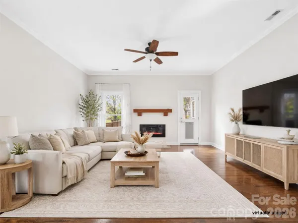 a view of room with window