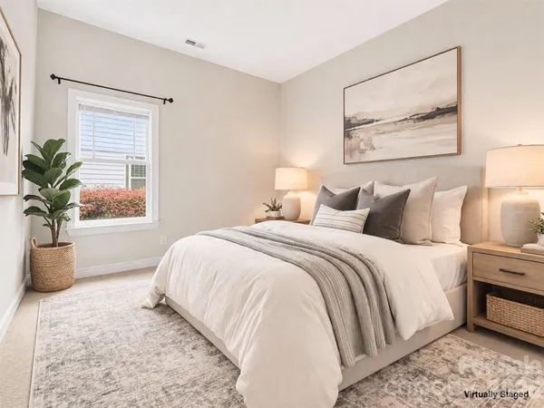 a front view of a building