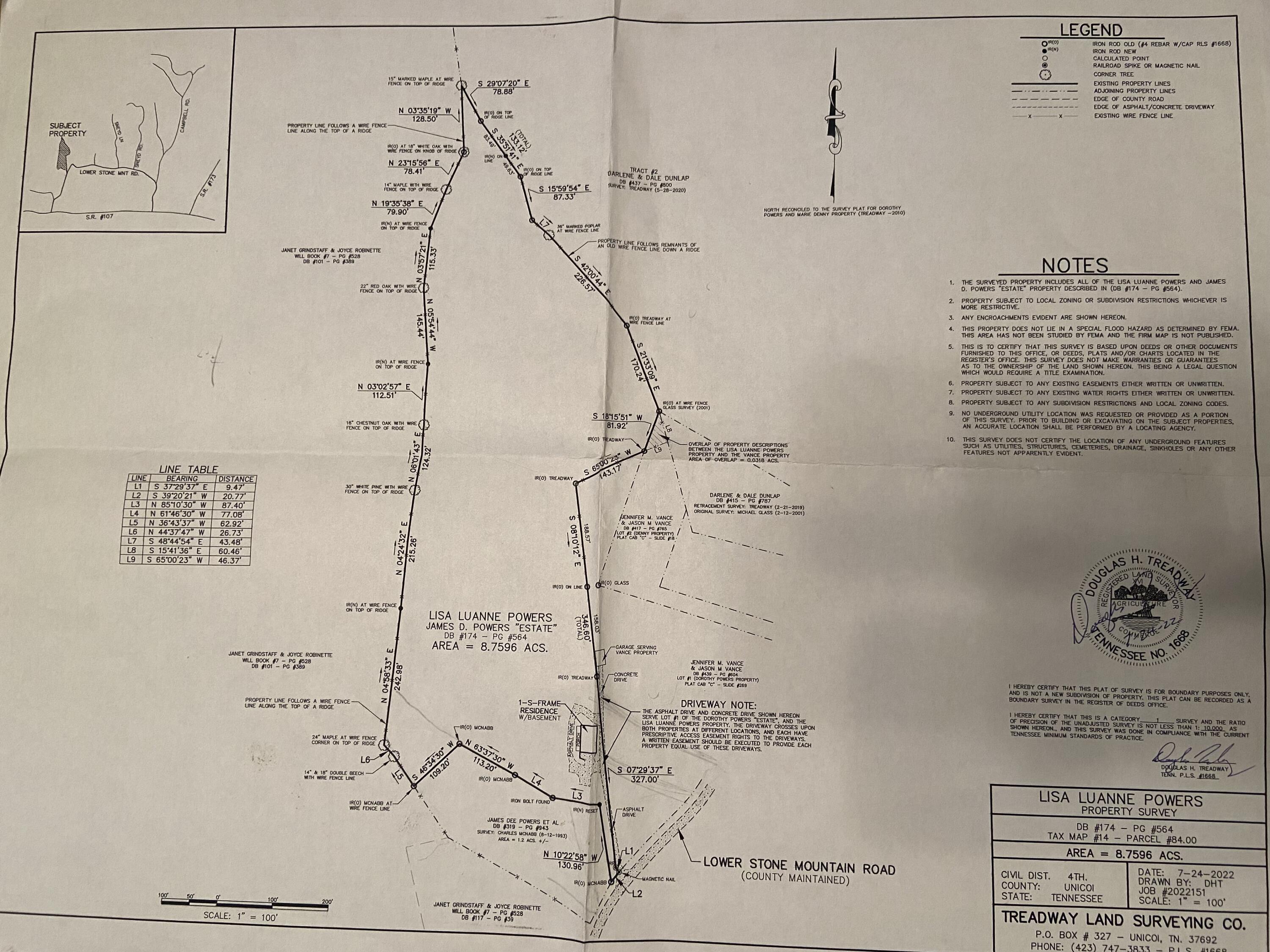 109 Mac Powers Road Unicoi, TN 37692 - Photo 2 of 38 survey