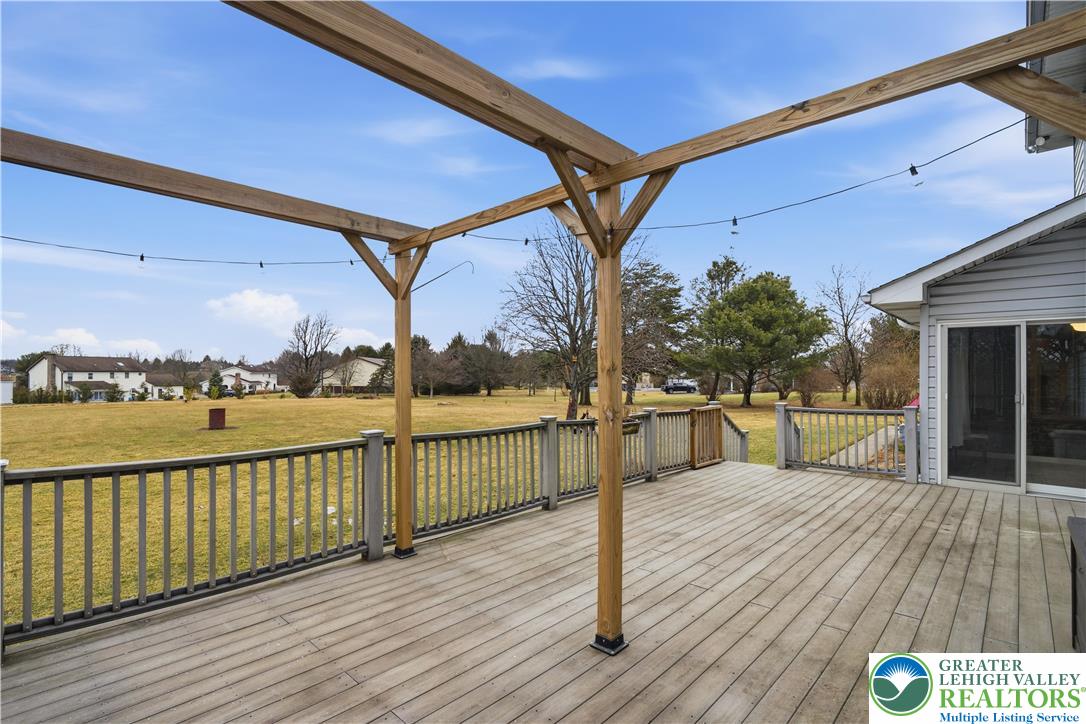 2160 Kecks Road Fogelsville, PA 18051 - Photo 7 of 58 a view of a balcony with wooden floor