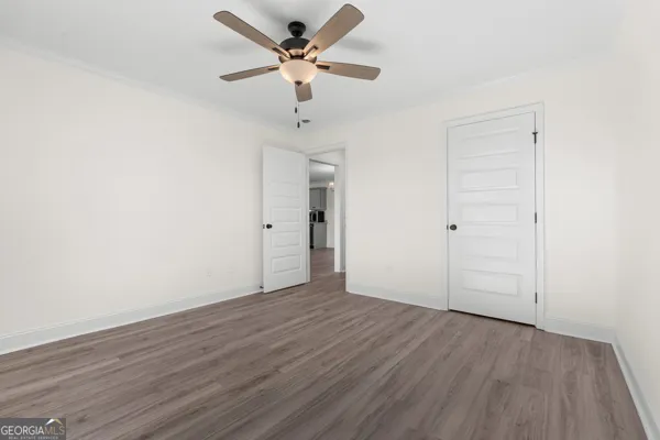 wooden floor in an empty room