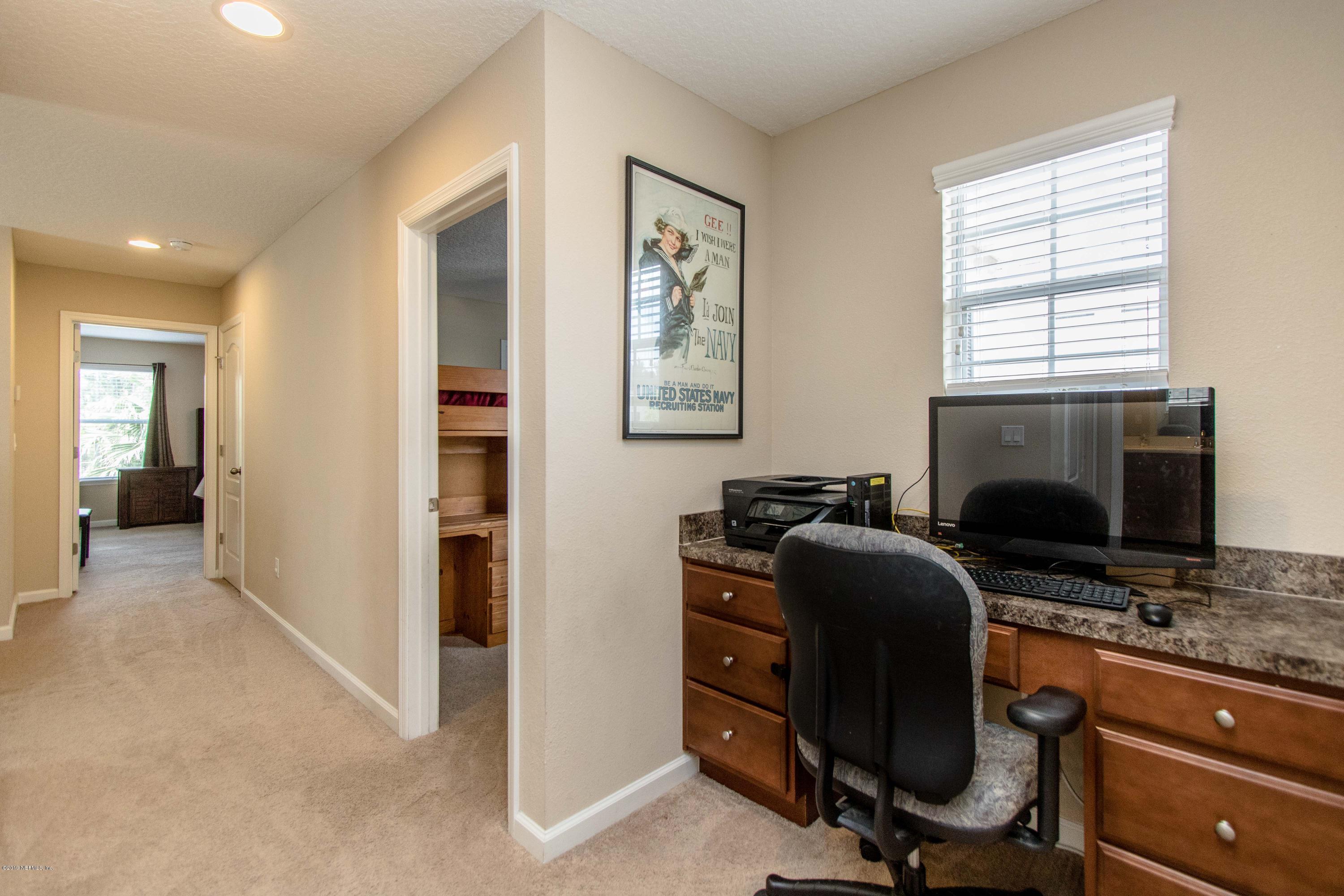 3815 Chasing Falls Road Orange Park, FL 32065 - Photo 19 of 60 Upstairs Hallway & Workstation