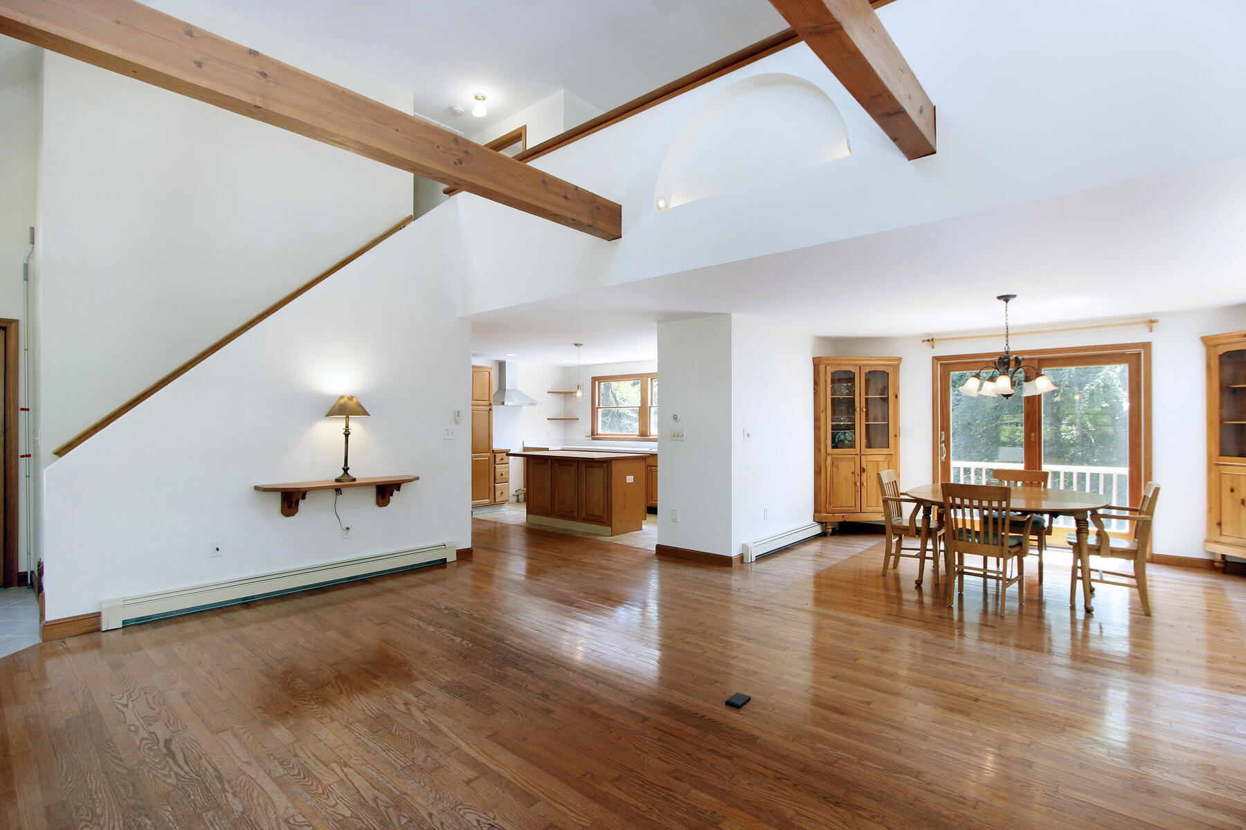 495 Aspinet Road Eastham, MA 02642 - Photo 6 of 47 a view of a living room and dining room