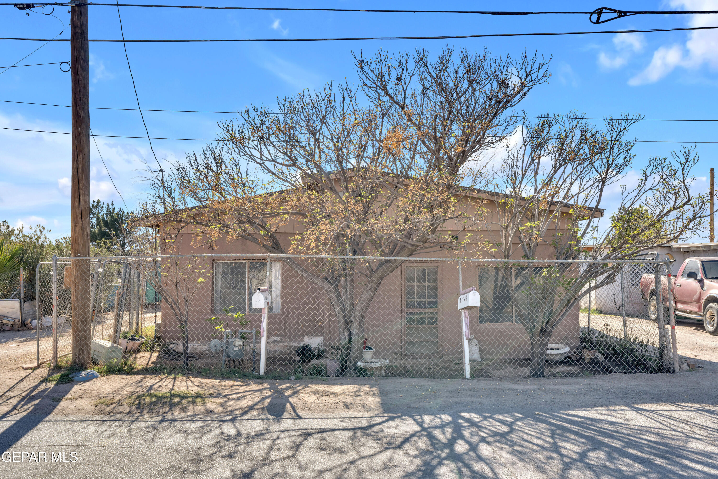 10184 Haynes Road Socorro, TX 79927 - Photo 2 of 25 a view of a house with a snow in the yard
