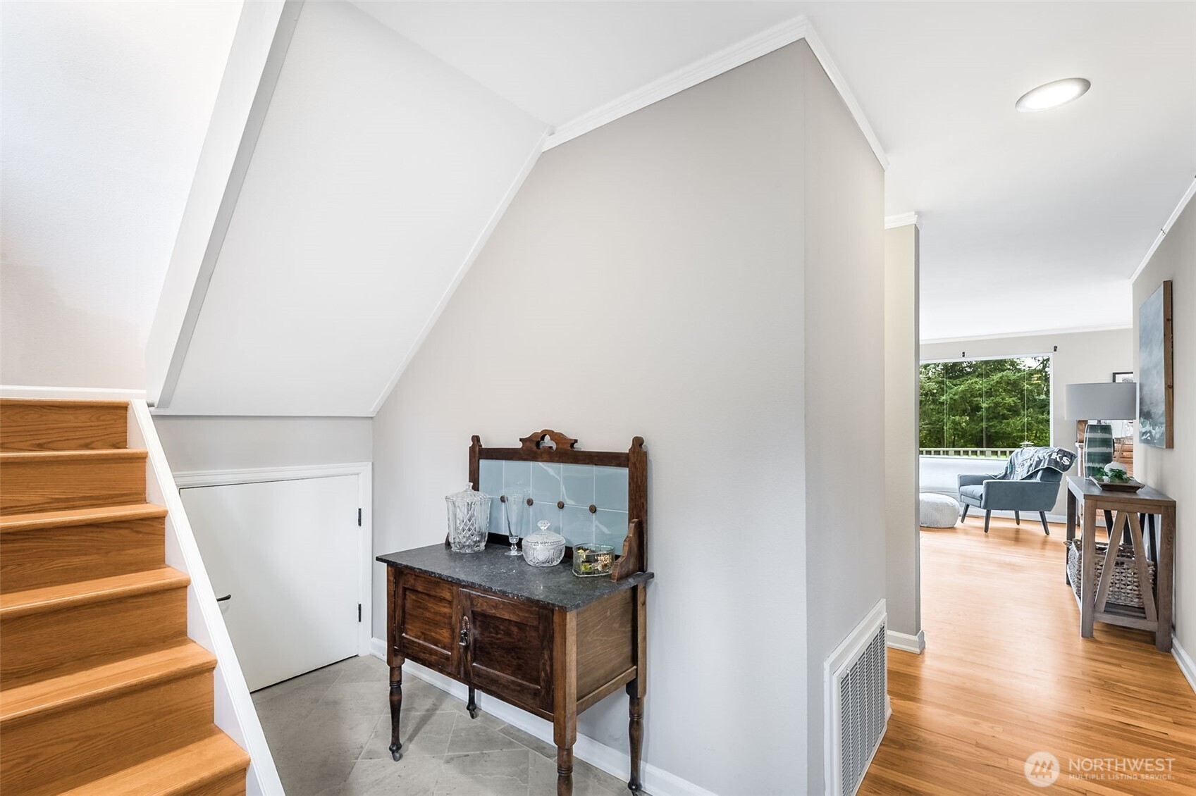 6524 Northeast 171st Place Kenmore, WA 98028 - Photo 4 of 35 a room with furniture and wooden floor