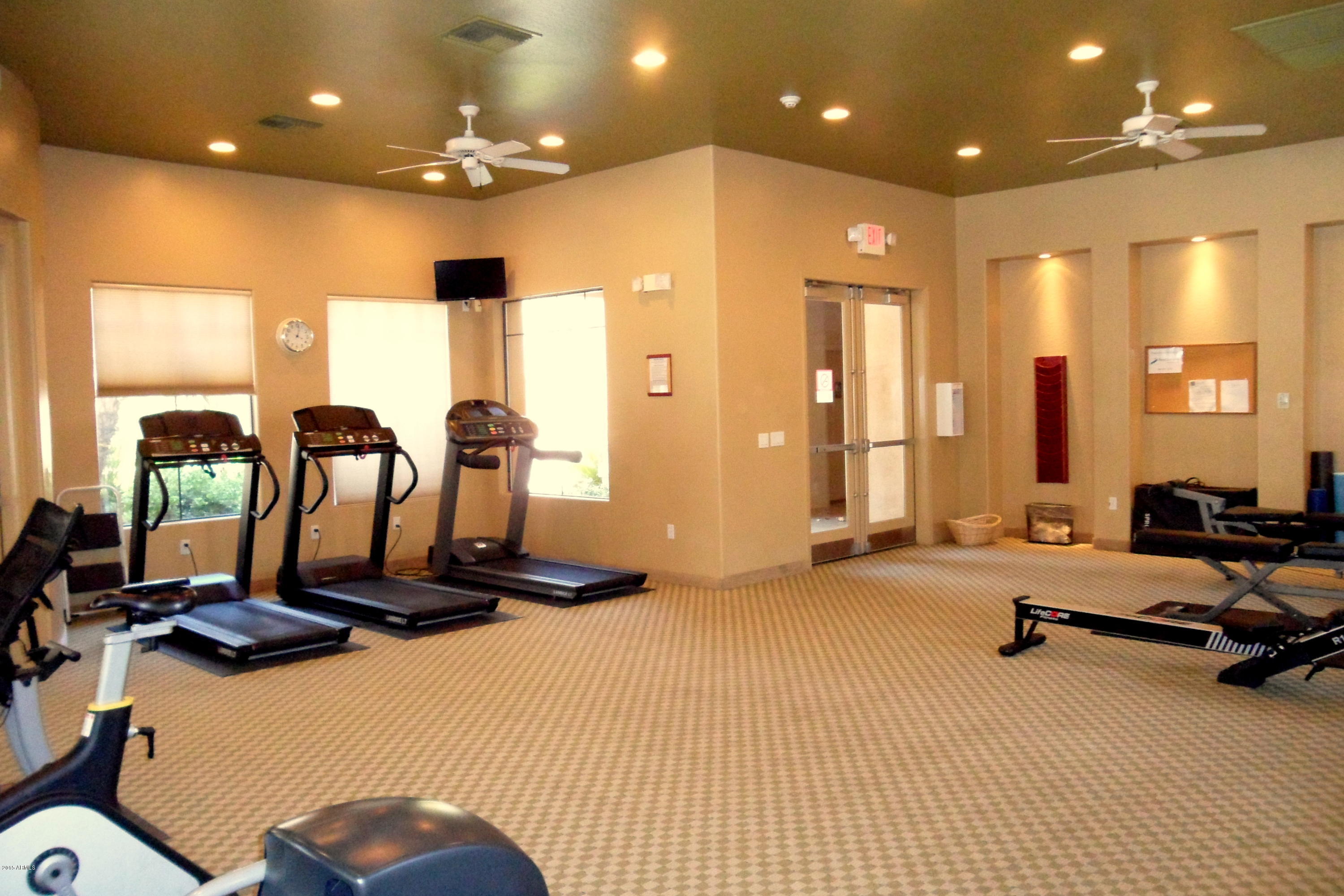 4488 East Thomas Road, Unit 1042 Phoenix, AZ 85018 - Photo 26 of 31 Fully Equipped Fitness Equipment and TV'