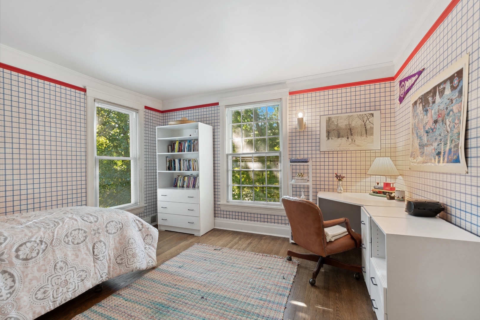 451 North Green Bay Road Lake Forest, IL 60045 - Photo 13 of 24 a workspace with furniture and a window