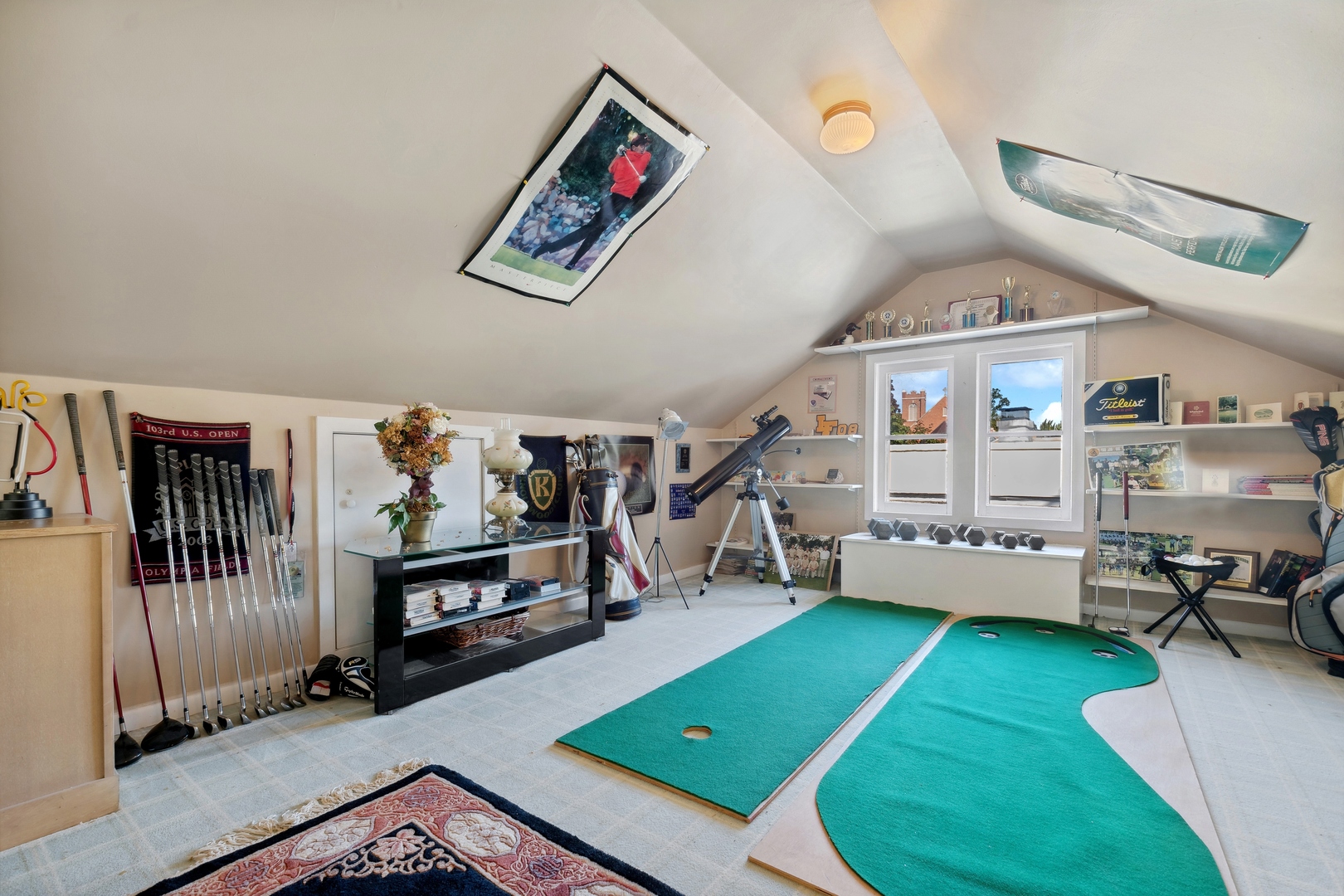 451 North Green Bay Road Lake Forest, IL 60045 - Photo 17 of 24 a living room with furniture and a book shelf