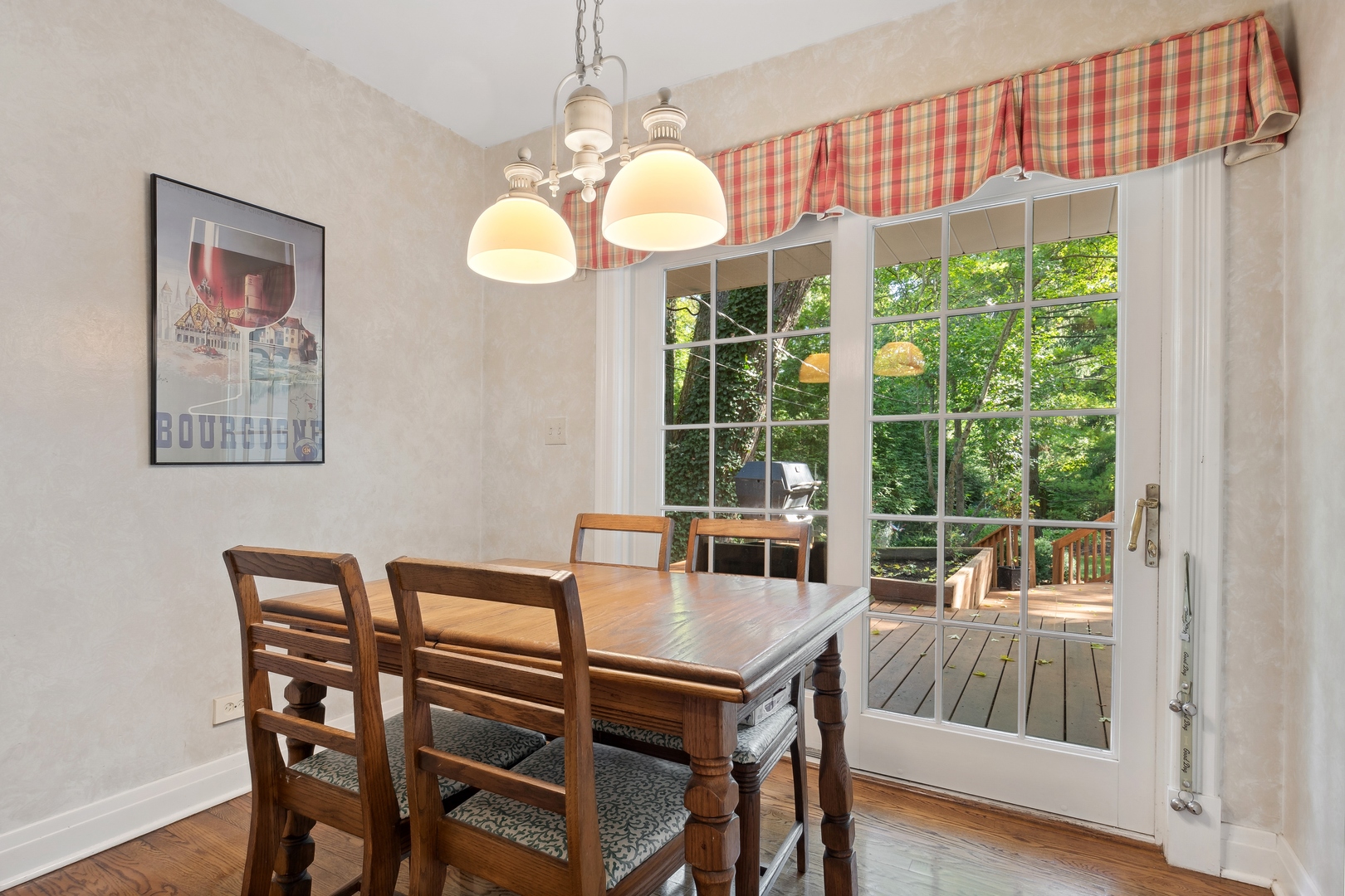 451 North Green Bay Road Lake Forest, IL 60045 - Photo 9 of 24 a view of a dining room with furniture window and outside view