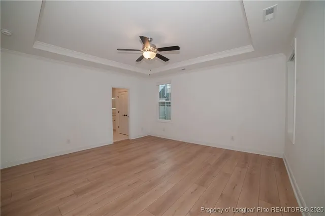 wooden floor in an empty room