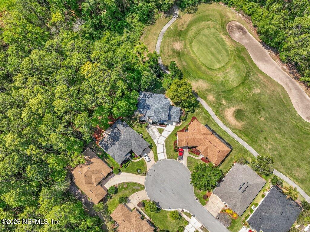 1664 Fairway Ridge Drive Fleming Island, FL 32003 - Photo 85 of 103 an aerial view of residential house with outdoor space and trees all around