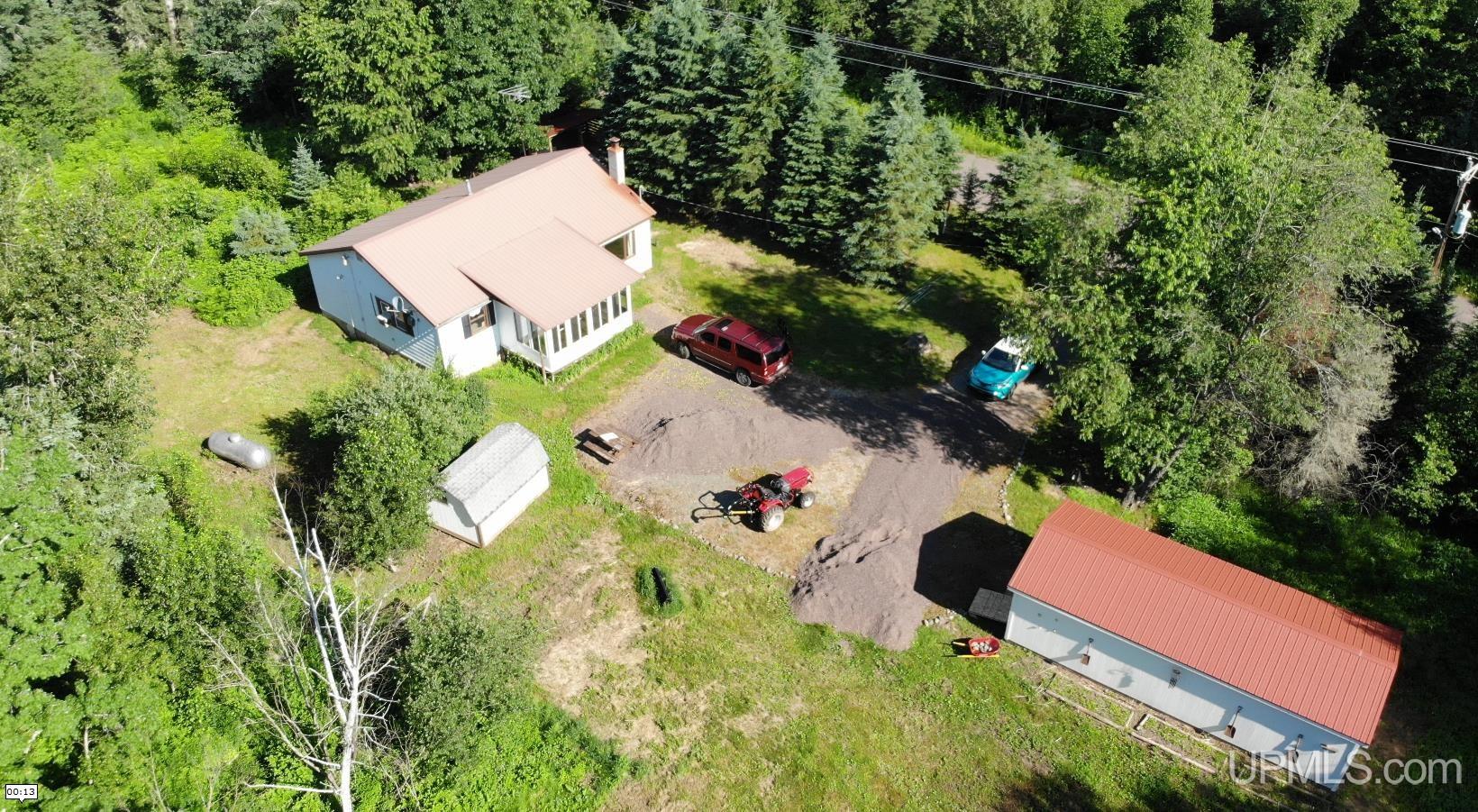 7349 East Old M28 Road Trout Creek, MI 49967 - Photo 1 of 48