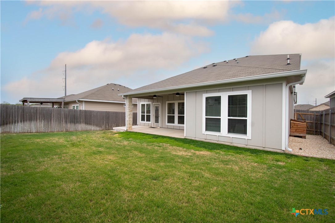 736 Jersey Court Troy, TX 76579 - Photo 32 of 32 a view of a house with a backyard