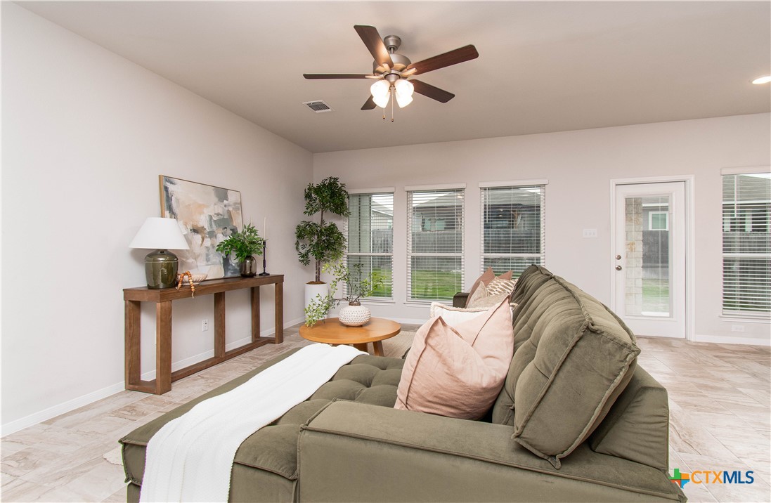 736 Jersey Court Troy, TX 76579 - Photo 4 of 32 a living room with furniture and a large window