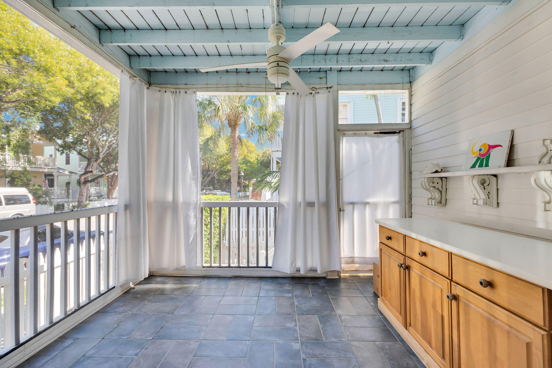 1 Spoonbill Way Key West, FL 33040 - Photo 27 of 54 1st Floor Screened Porch Back