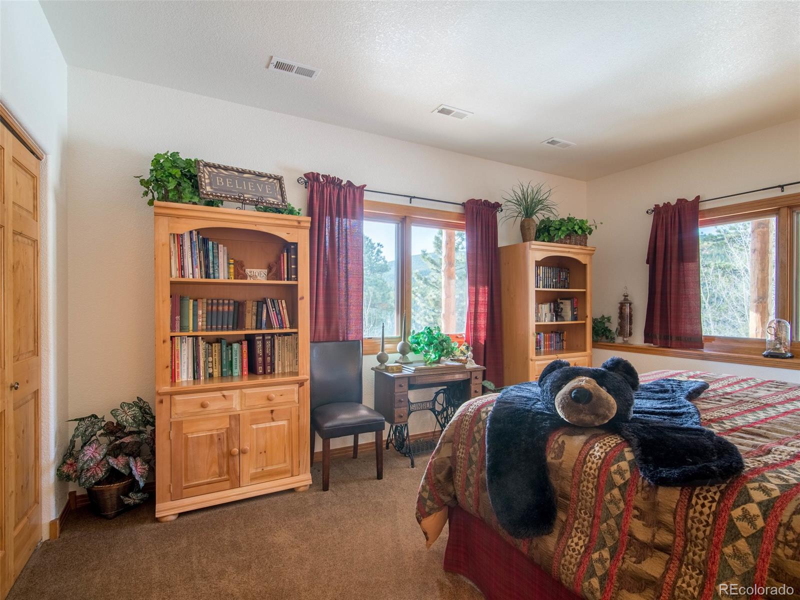 850 Royal Ridge Drive Bailey, CO 80421 - Photo 26 of 35 a living room with furniture and a window