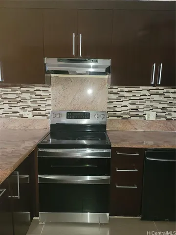 a close view of stove