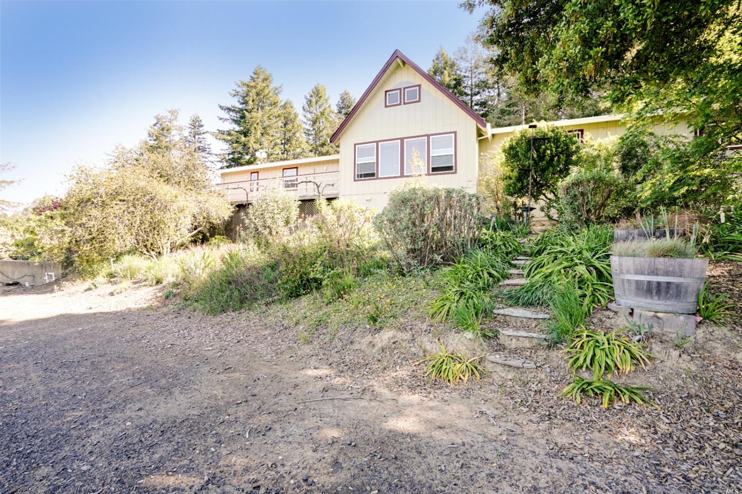 850 Grandview Road Sebastopol, CA 95472 - Photo 1 of 1 a view of a house with a yard