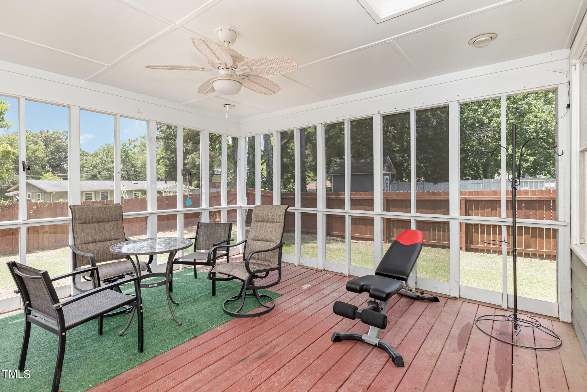1921 Carthage Circle Raleigh, NC 27604 - Photo 15 of 19 a living room filled with furniture and a wooden floor