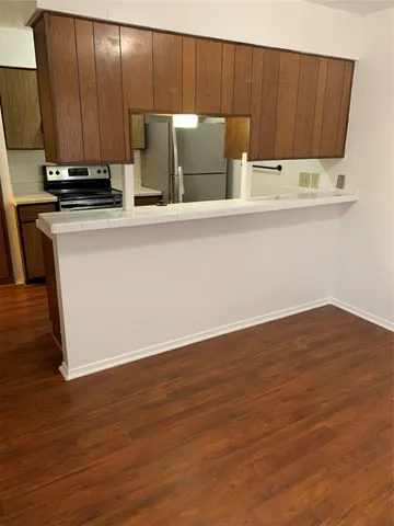 a kitchen with a sink and a cabinets