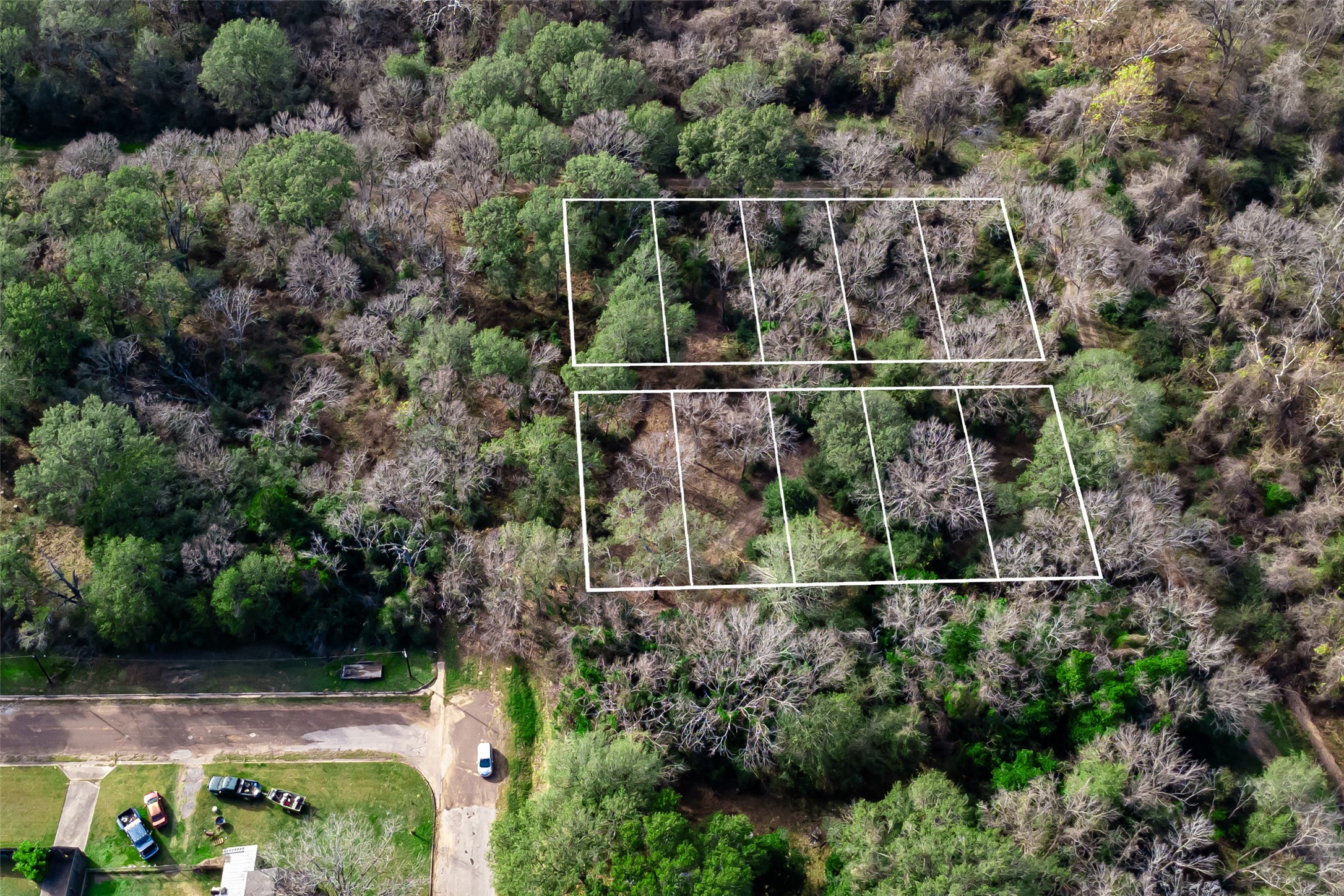 8 Baker Street Hempstead, TX 77445 - Photo 2 of 14 an aerial view of a house with a yard