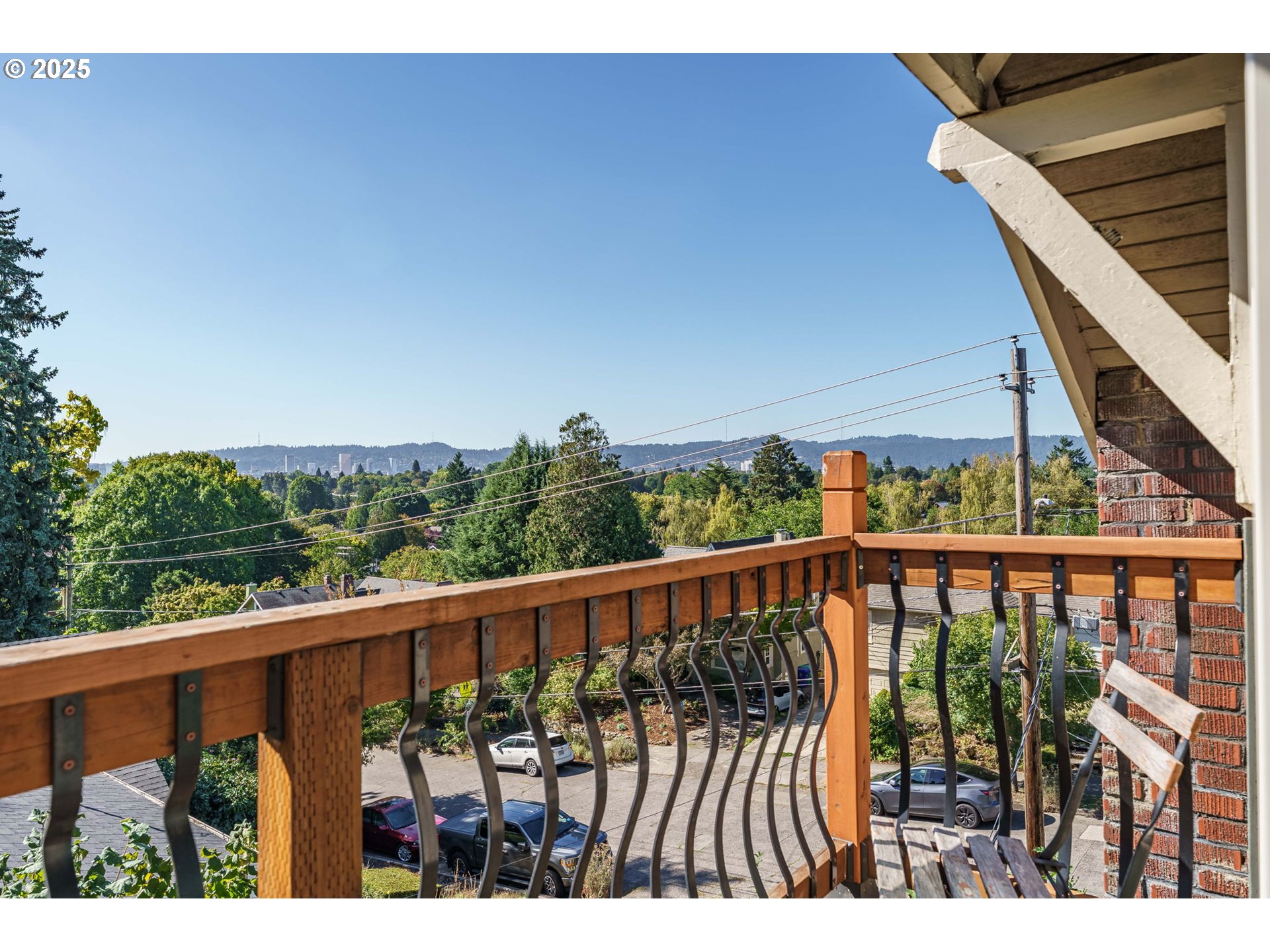 4216 Northeast 18th Avenue Portland, OR 97211 - Photo 31 of 46 a view of a balcony with wooden floor