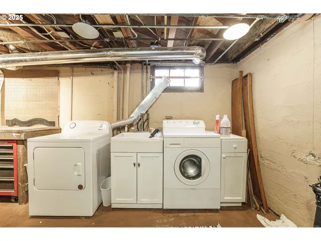 a view of a chairs and table in patio