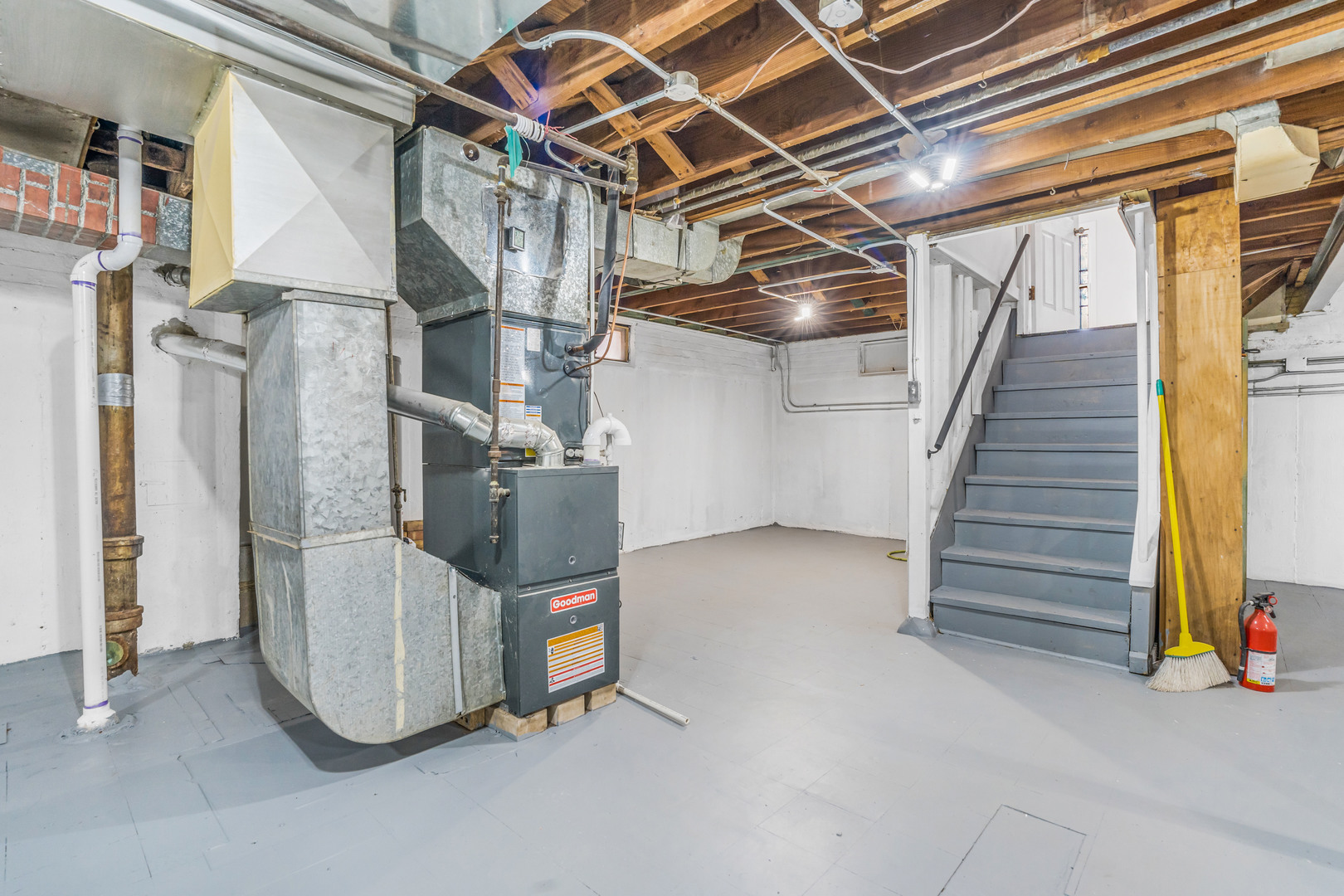 3519 West 80th Street Chicago, IL 60652 - Photo 21 of 22 a view of storage and utility room with stairs