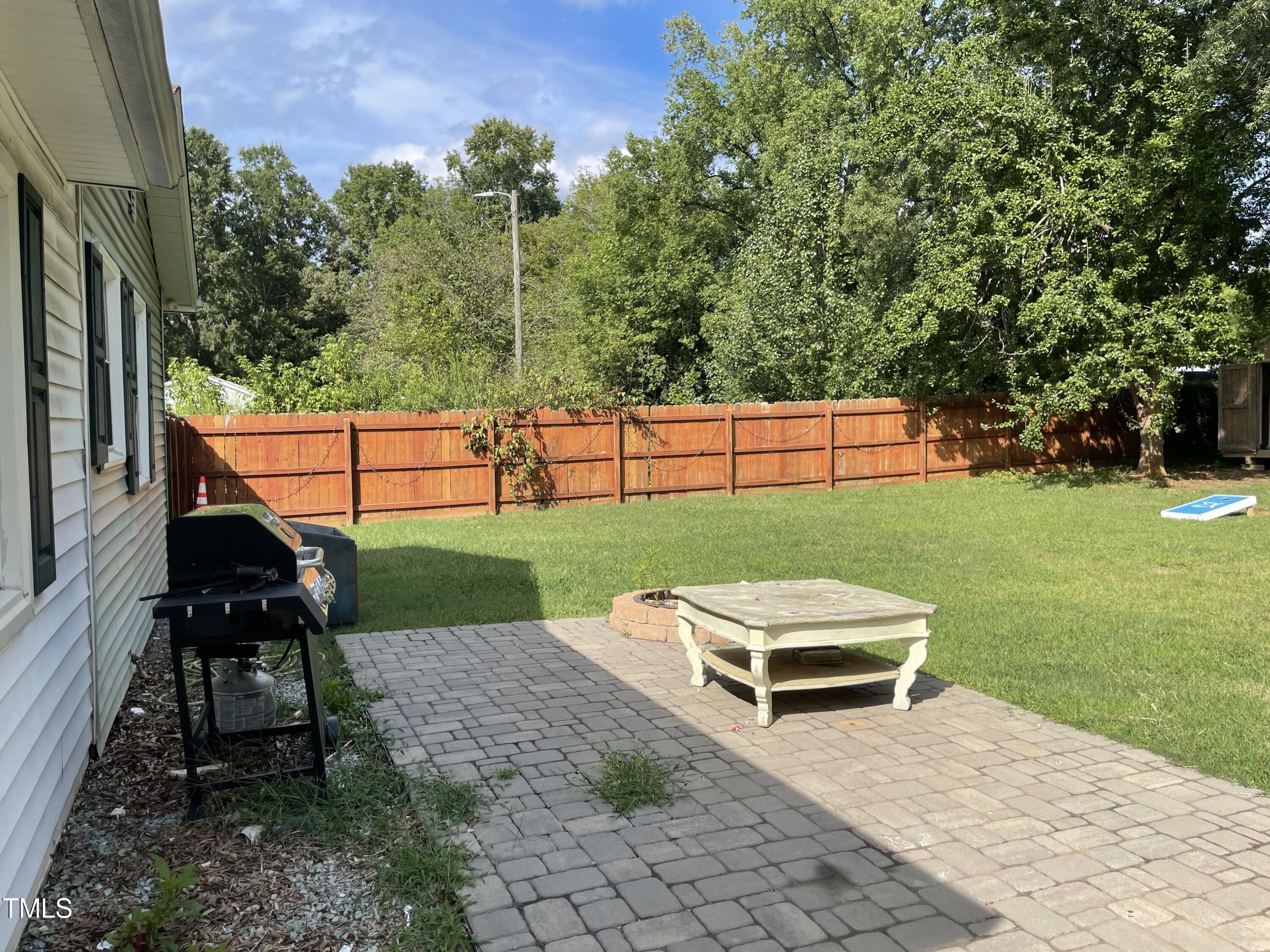 104 Summers Drive Elon, NC 27244 - Photo 11 of 11 a view of backyard with seating area and green space