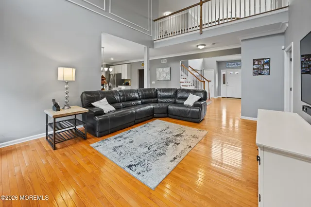 a bedroom with a bed and a cabinets