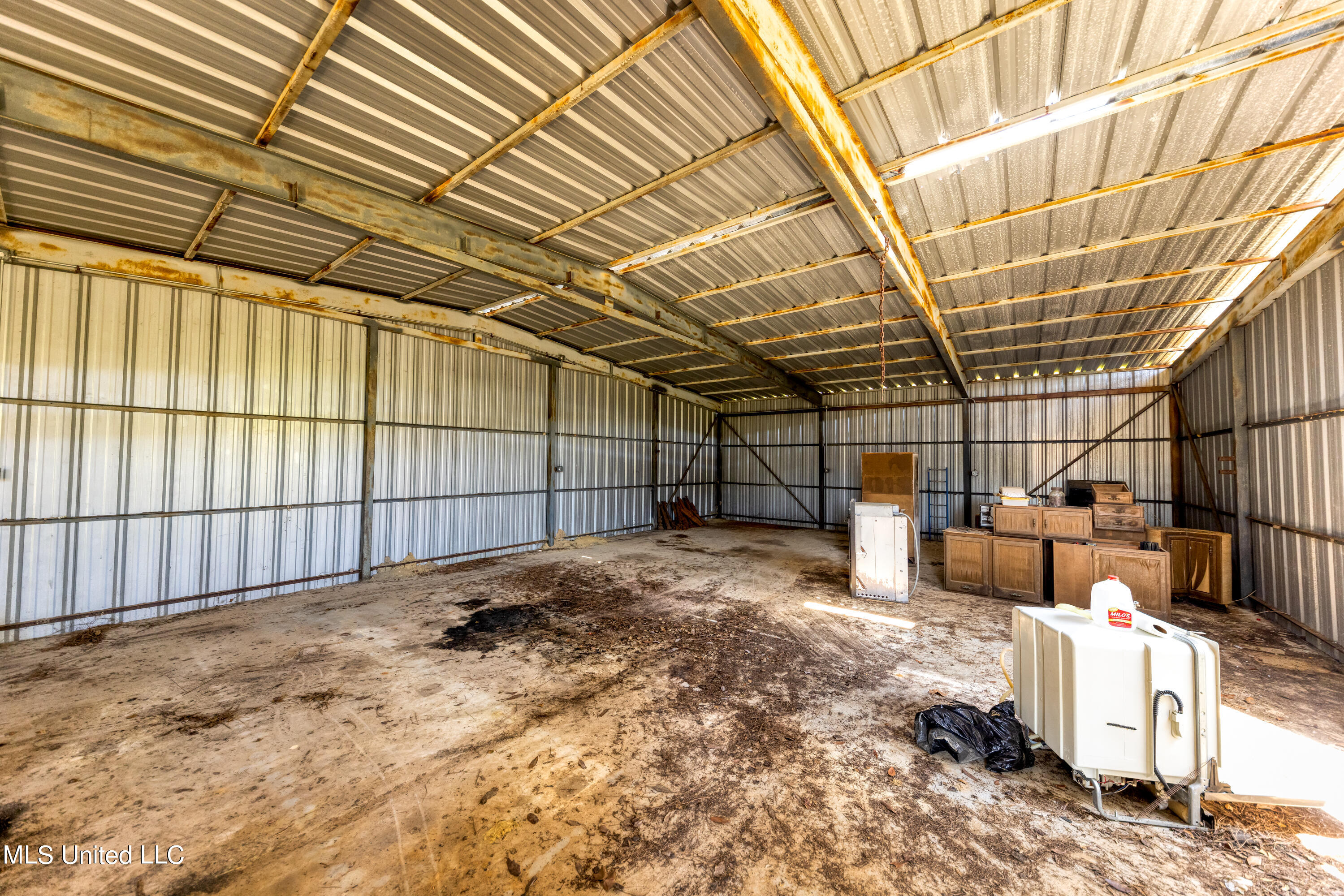 0 Stanley Road Vancleave, MS 39565 - Photo 10 of 17 Inside Metal Building