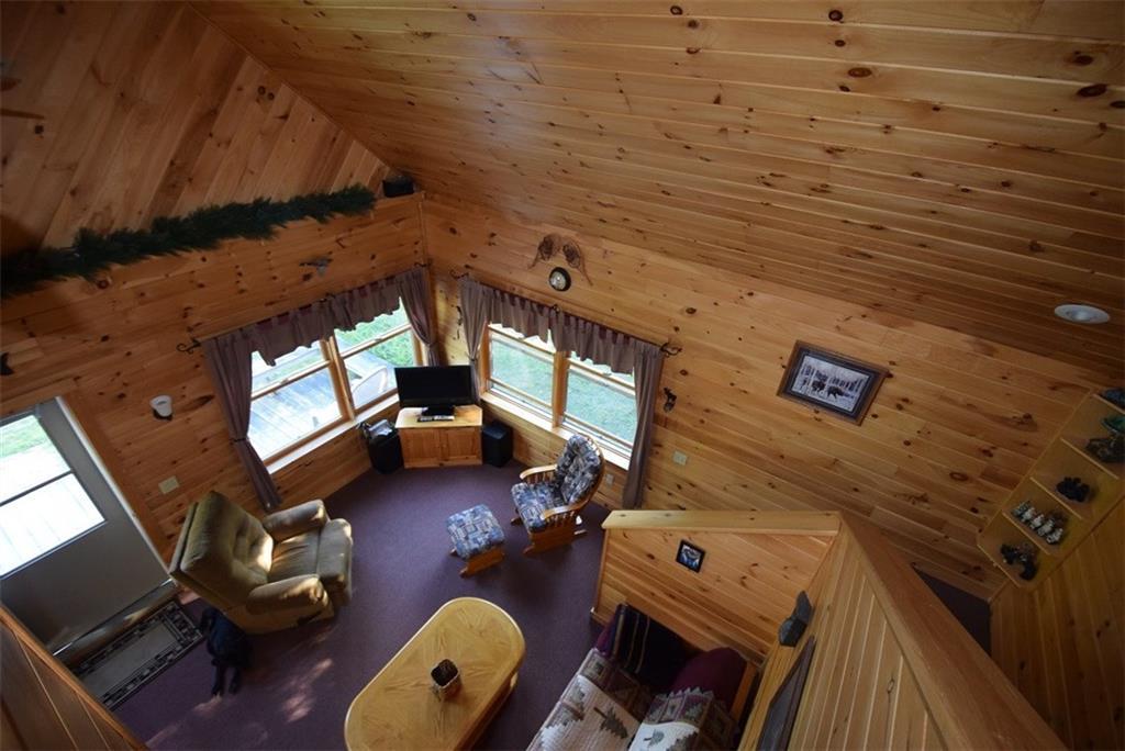 281 Sinclair Road Sinclair, ME 04779 - Photo 14 of 25 Another view from the loft area,...