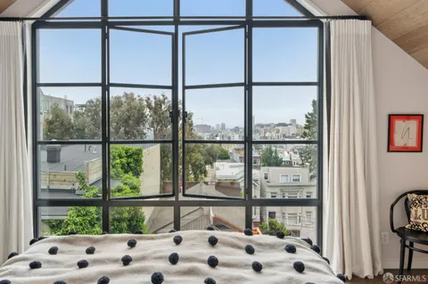 a window with outside space
