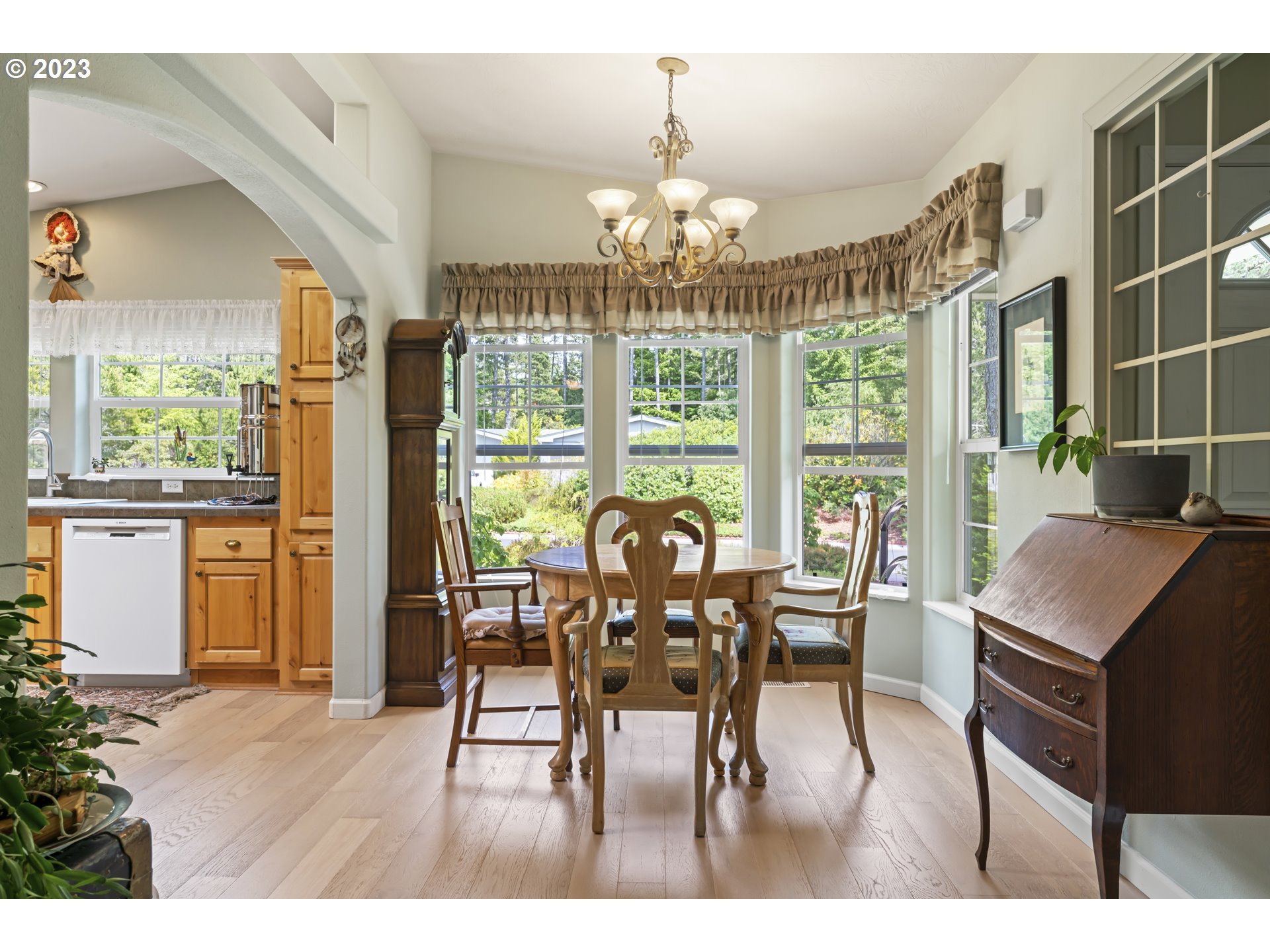 175 Florentine Avenue Florence, OR 97439 - Photo 6 of 27 a view of a dining room with furniture window and outside view