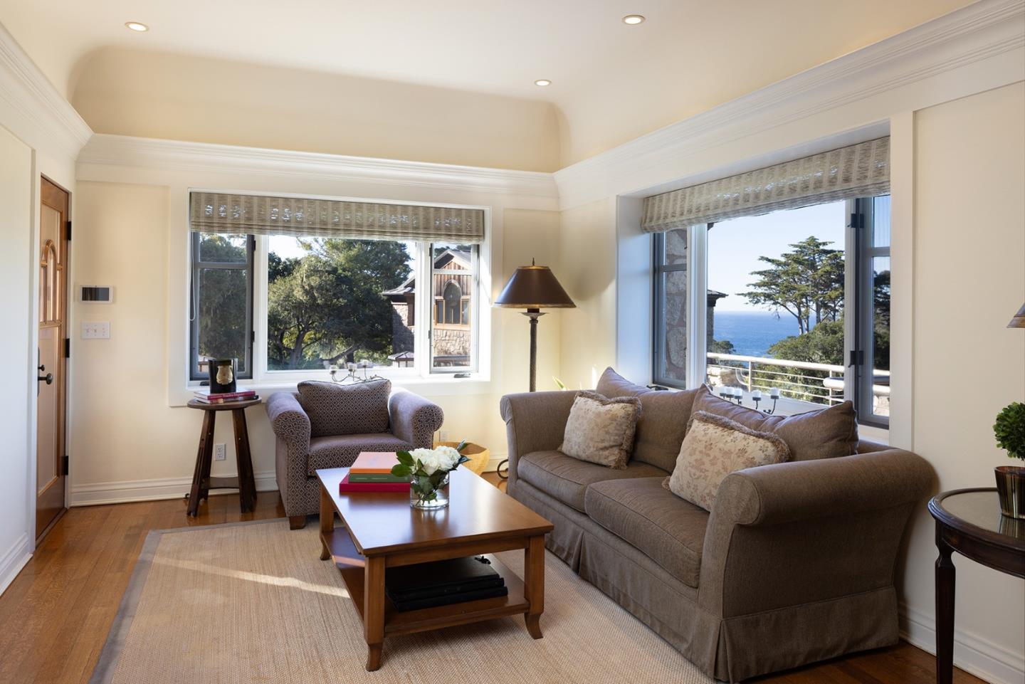 72 Fern Canyon Road Carmel, CA 93923 - Photo 12 of 66 a living room with furniture and a large window
