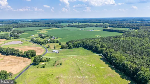 a view of a swimming pool with a yard and mountain view in back
