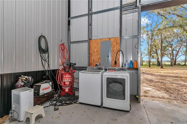 a view of washer and dryer