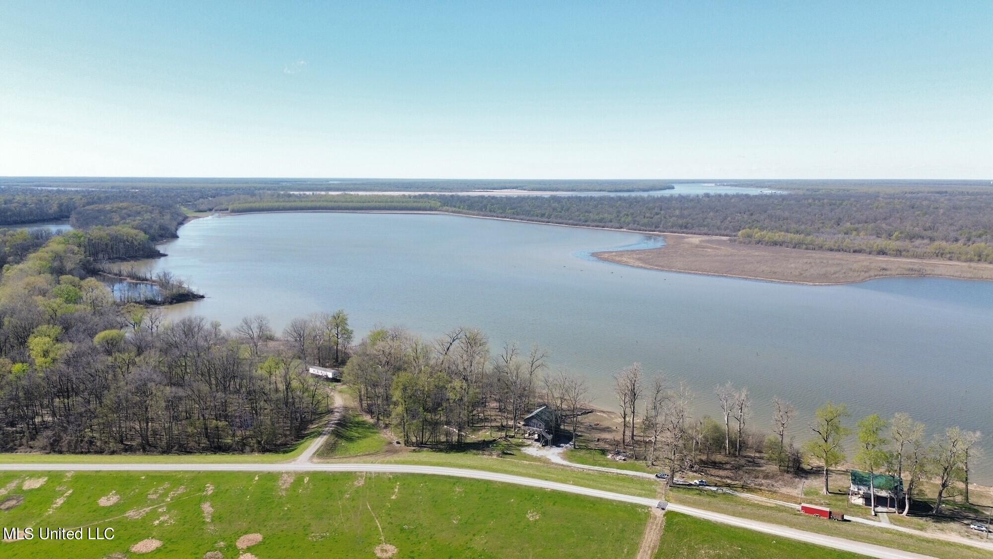 2 Greenwood Miller Road Beulah, MS 38726 - Photo 4 of 30 Drone from levee pointing south