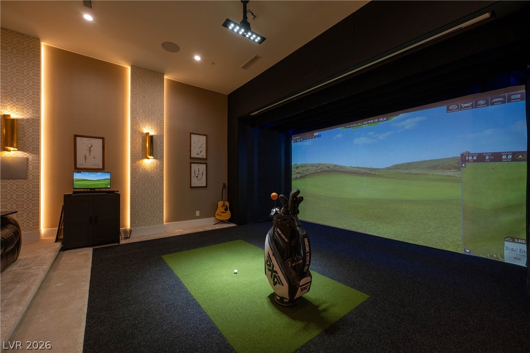 531 Cityview Ridge Drive Henderson, NV 89012 - Photo 17 of 67 Golf Simulator