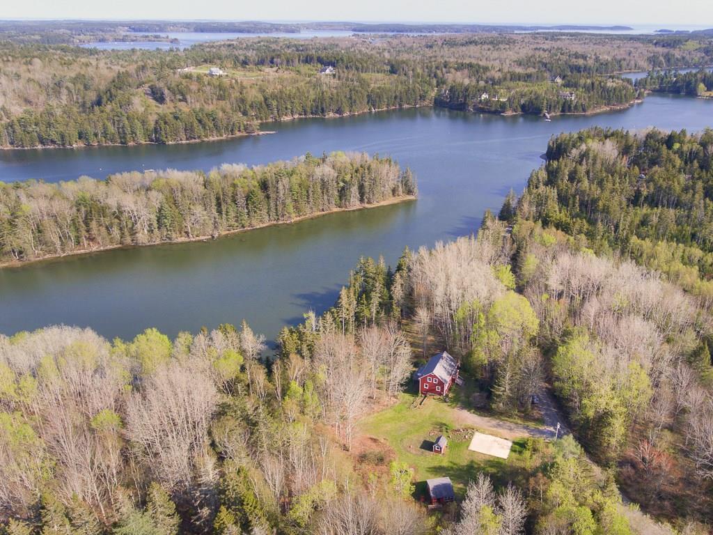 148 Wadsworth Point Road Friendship, ME 04547 - Photo 33 of 33 Aerial view of Little Island,...