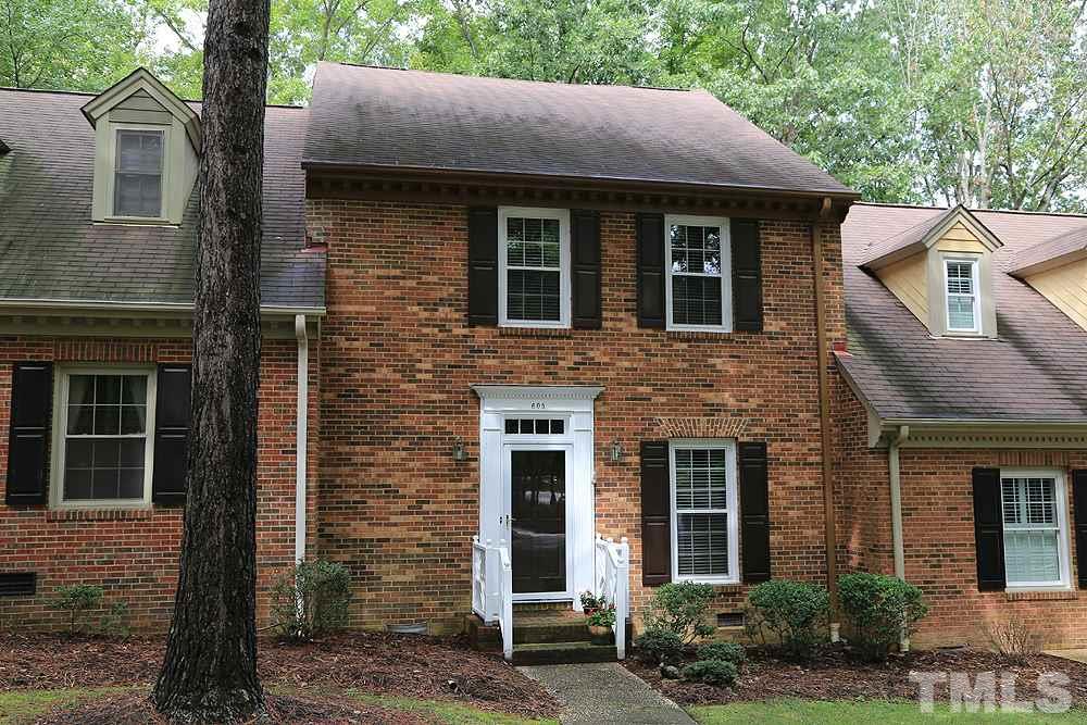 608 Weathergreen Drive Raleigh, NC 27615 - Photo 3 of 25 a front view of a house with garden